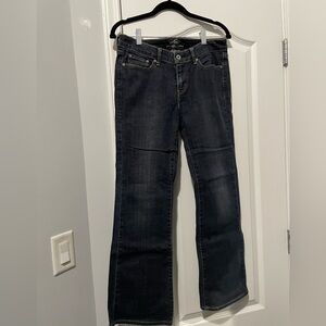 Levi's Dark Blue Straight Leg Women's Jeans